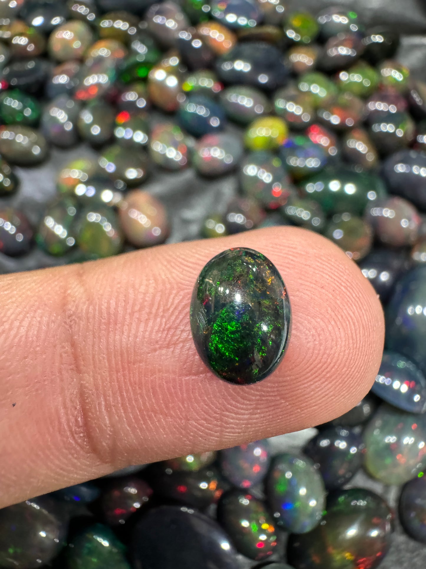 Black Opal Stone BO 003 1.4 Carat