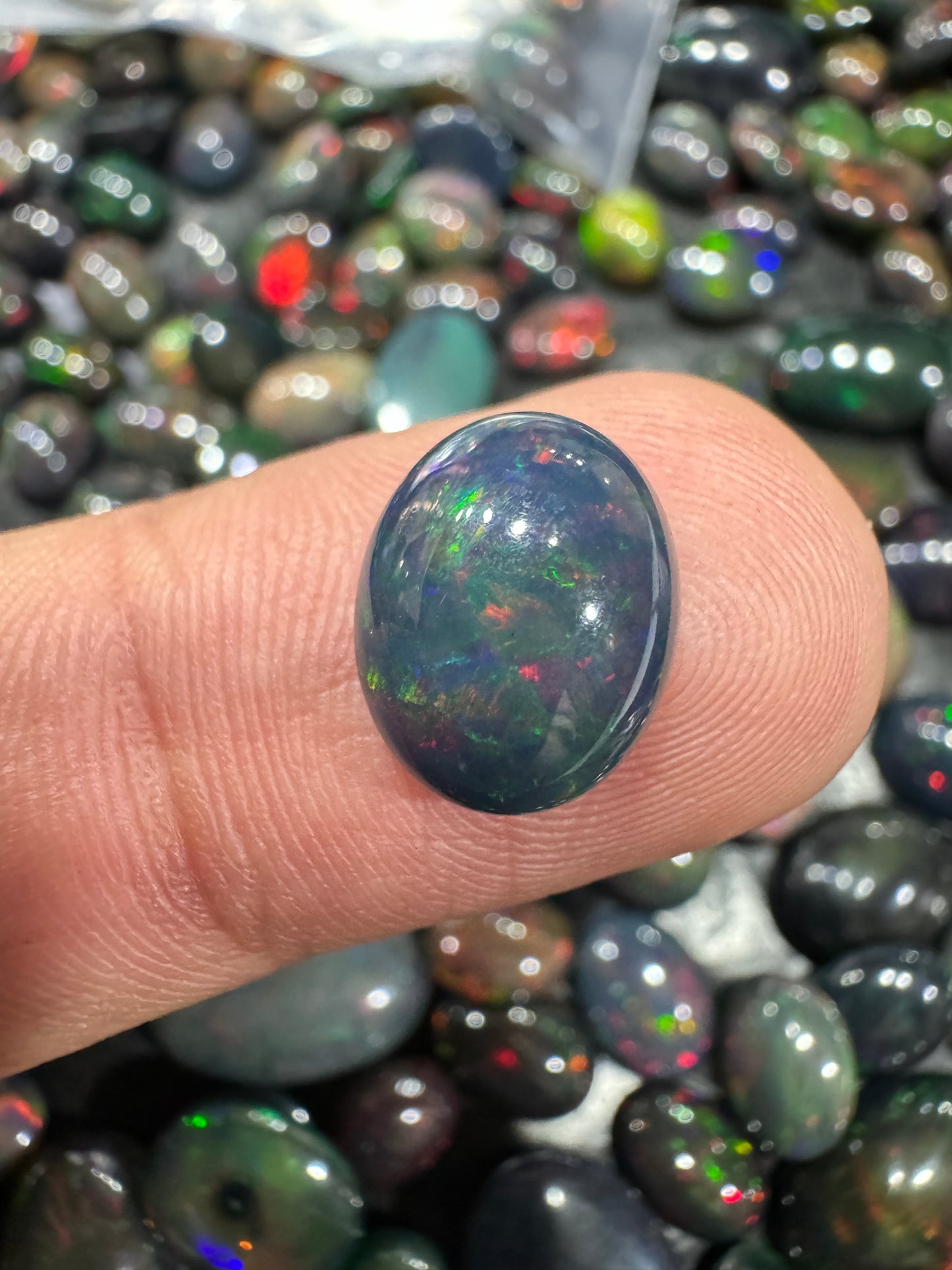 Black Opal Stone BO 006 2.65 Carat