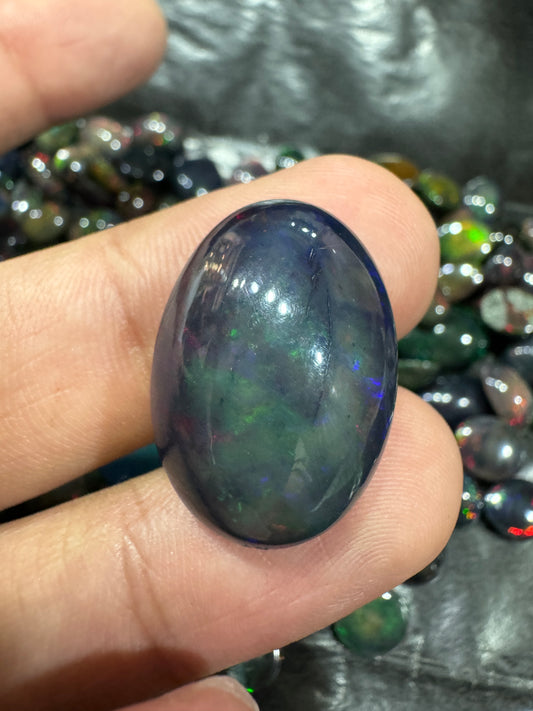 Black Opal Stone BO 013 18.6 Carat