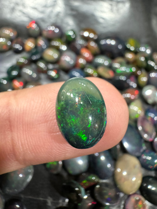 Black Opal Stone BO 019 4 Carat