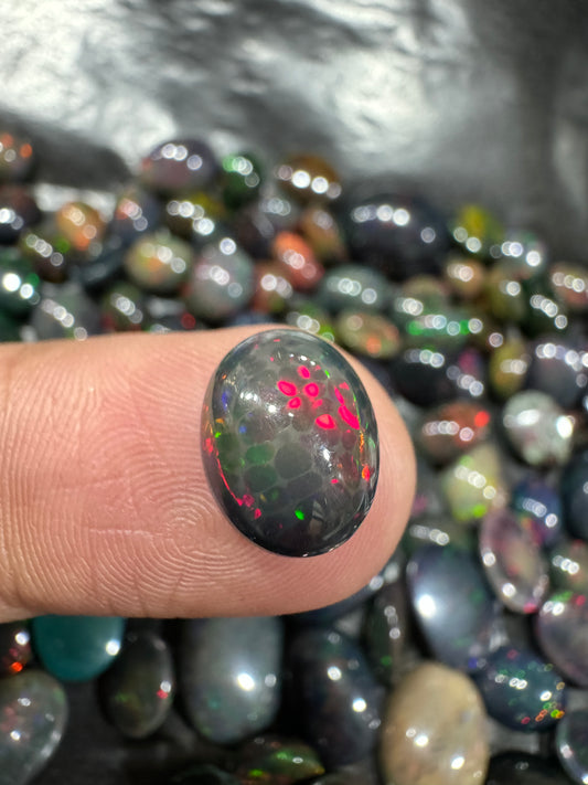 Black Opal Stone BO 020 2.6 Carat