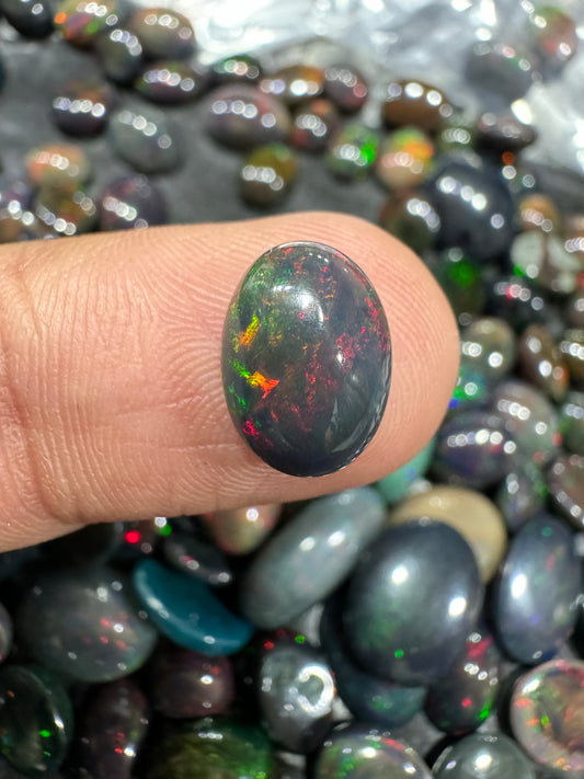 Black Opal Stone BO 029 2.25 Carat