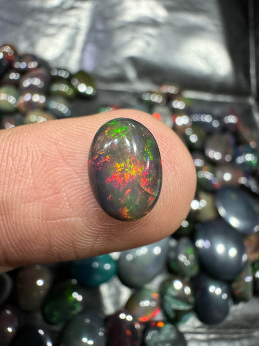 Black Opal Stone BO 040 1.6 Carat