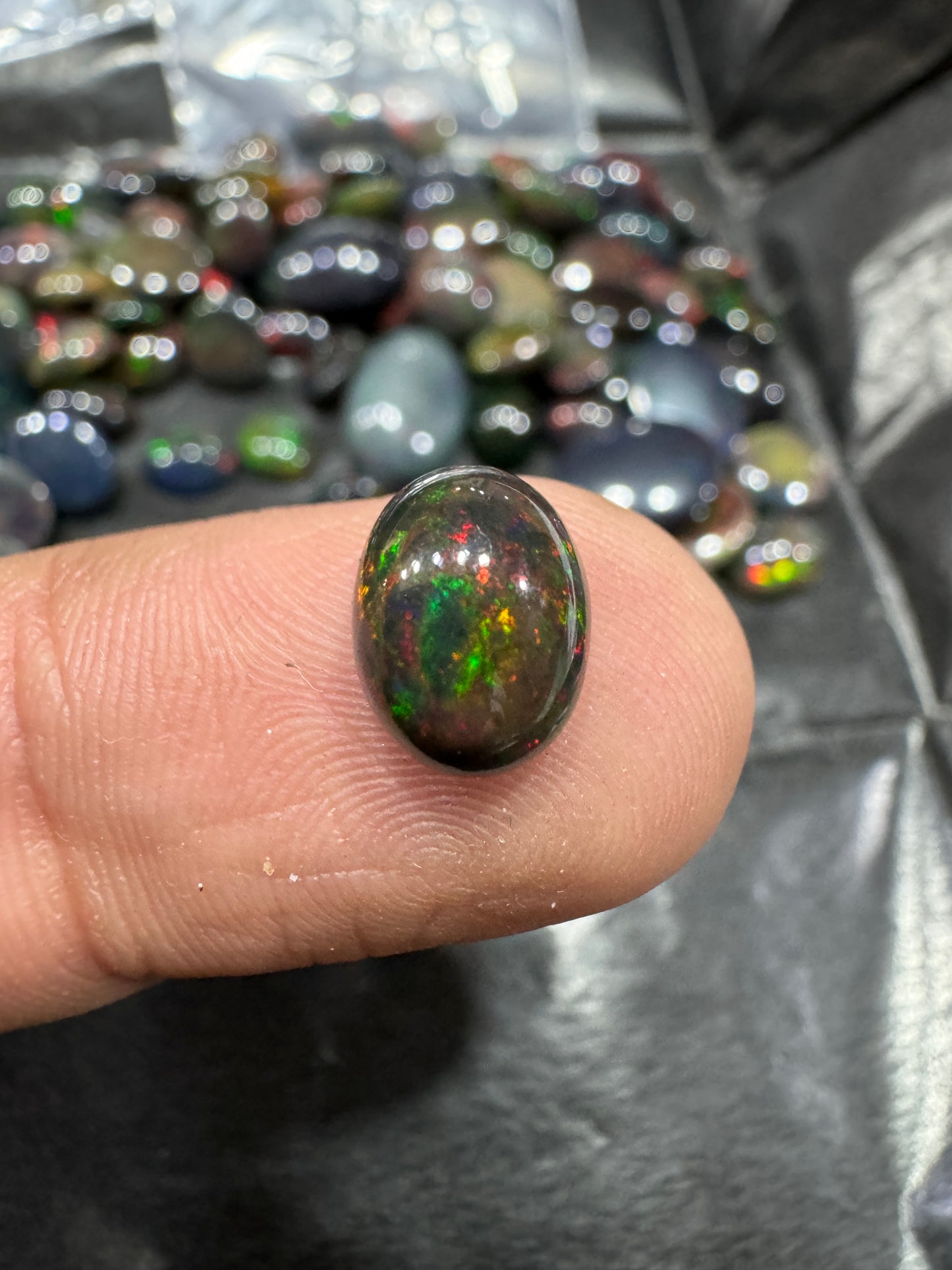 Black Opal Stone BO 051 1.9 Carat