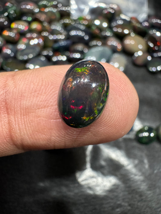 Black Opal Stone BO 056 2.55 Carat