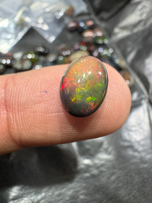 Black Opal Stone BO 061 2.65 Carat