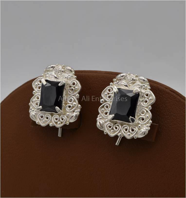 Flipkartcom  Buy Chandi L1Semi Hoops Jhumka Earring German Silver Jhumki  Earring Online at Best Prices in India